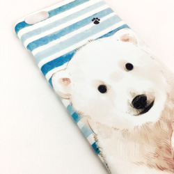 北極熊哥-iPhone(i5.i6,i7)/Android(Samsung,  Sony)原創手機殼 第4張的照片