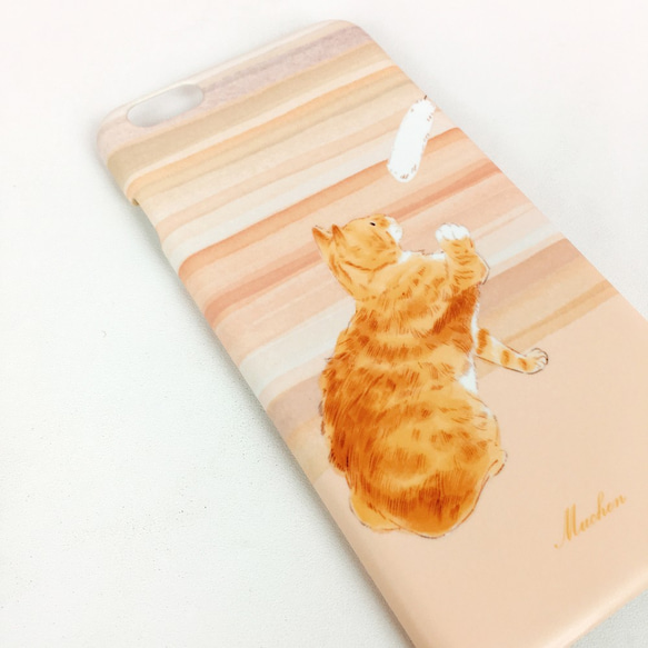 おかしい猫の生活 -  iPhone（i5.i6、i7）/ Android（Samsung、Sony）オリジナルの電話ケース 2枚目の画像