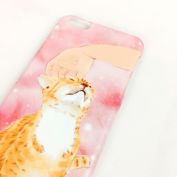 摸頭貓貓-iPhone(i5.i6,i7)/Android(Samsung,  Sony)原創手機殼 第3張的照片