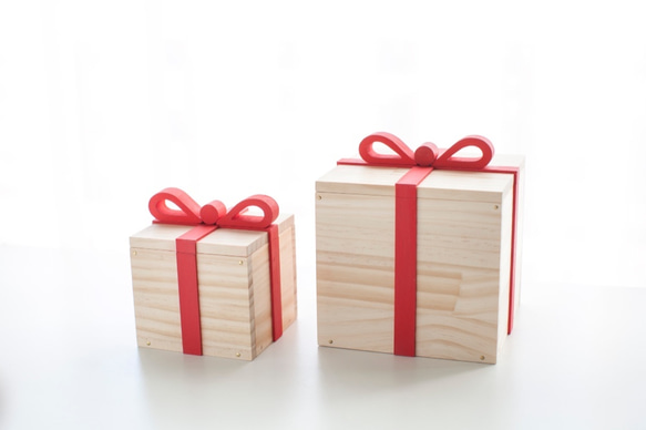 客製化情人節禮物生日禮物原木手作禮物盒 - 訂製姓名刻字  大款 第4張的照片