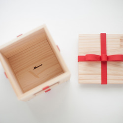 客製化情人節禮物生日禮物原木手作禮物盒 - 訂製姓名刻字  大款 第6張的照片