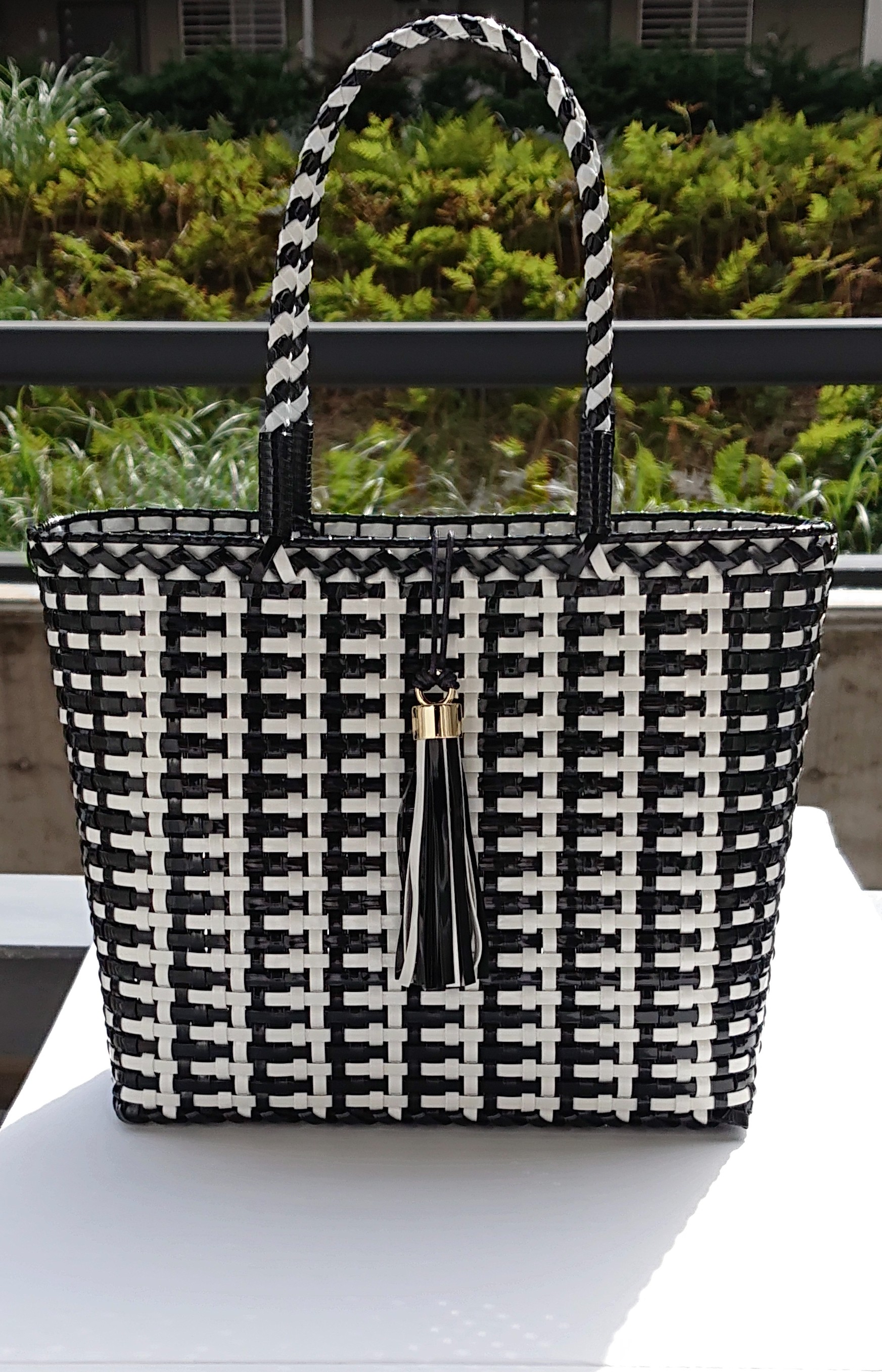 モノトーン ワイヤーバッグ 送料込み 受注制作