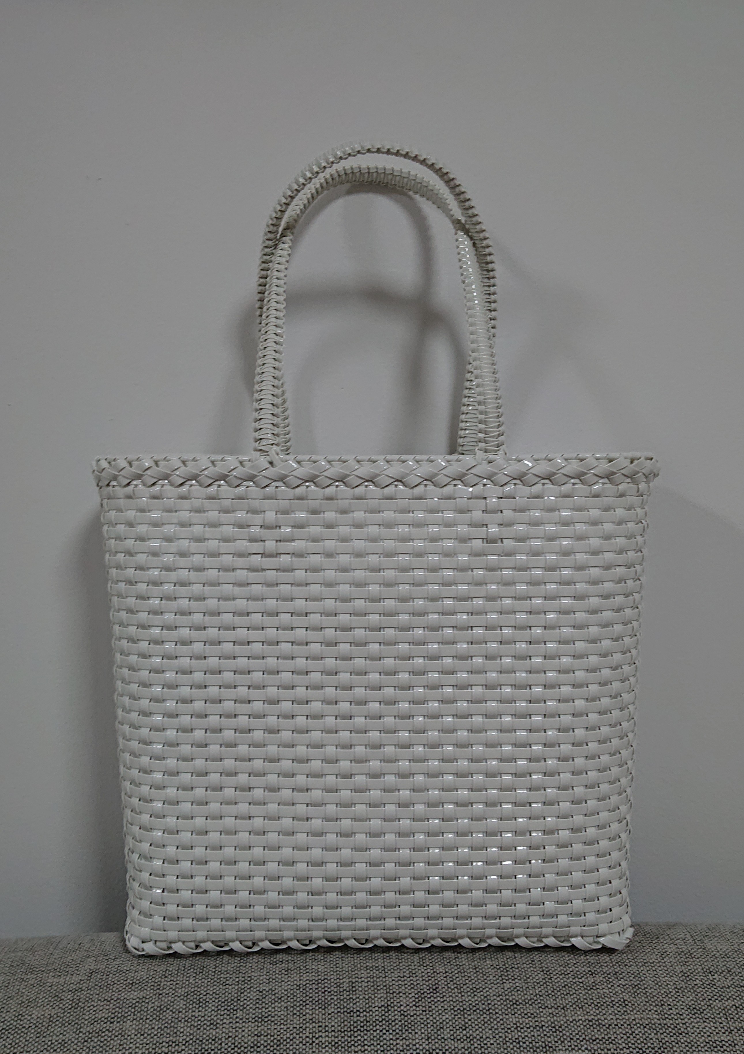 White wire bag  受注制作  送料込