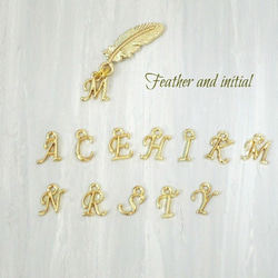 Initial＆Feather iPhone手機殼♡帶復古花朵的額外錶帶 第3張的照片