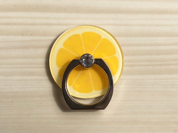 限量手工製作 2019 施華洛世奇智能手機戒指真正的橙色 第1張的照片