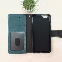 [IPhone6 / 6s] Initials &amp; Feathers ♡ Antique Green Blue 第5張的照片