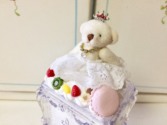數量有限的手工2019 1點糖果裝飾棉花盒婚禮熊和水果 第4張的照片