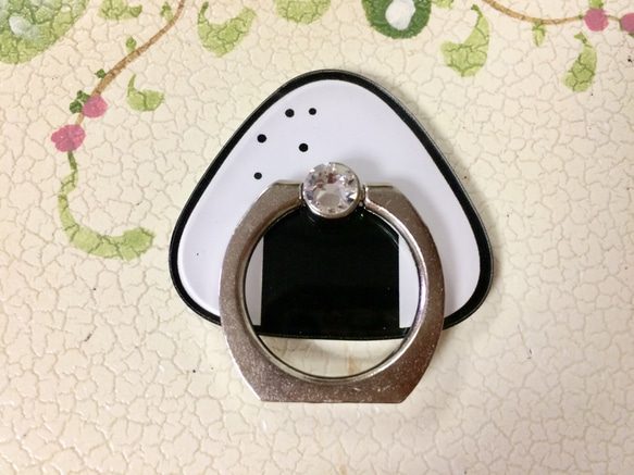 施華洛世奇智慧型手機戒指飯糰 第1張的照片