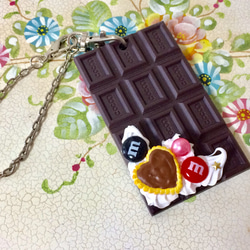 数量限定ハンドメイド2019　パスケース キーチェーンつきチョコクッキー 1枚目の画像
