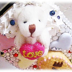 特價！ Sweets Deco和Swarovski Deco Mintia Case Bear＆Cookies 第2張的照片