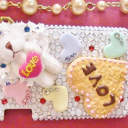 特價！ Sweets Deco和Swarovski Deco Mintia Case Bear＆Cookies 第3張的照片