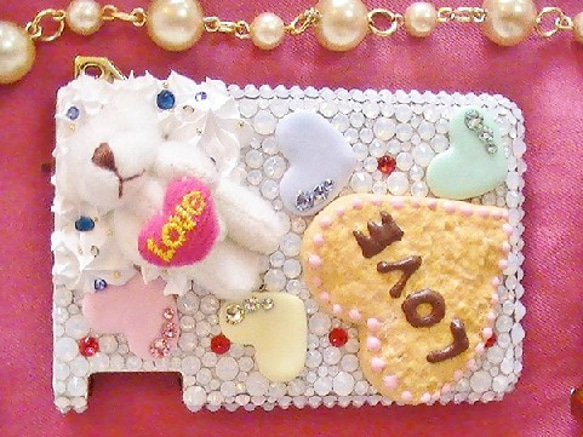 特價！ Sweets Deco和Swarovski Deco Mintia Case Bear＆Cookies 第3張的照片