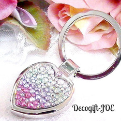 施華洛世奇Deco Popular Glitter Key Holder優雅4色漸變 第2張的照片