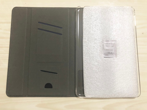 筆記本型平板電腦外殼 曲面印刷 多機型兼容 仿古葉 第4張的照片