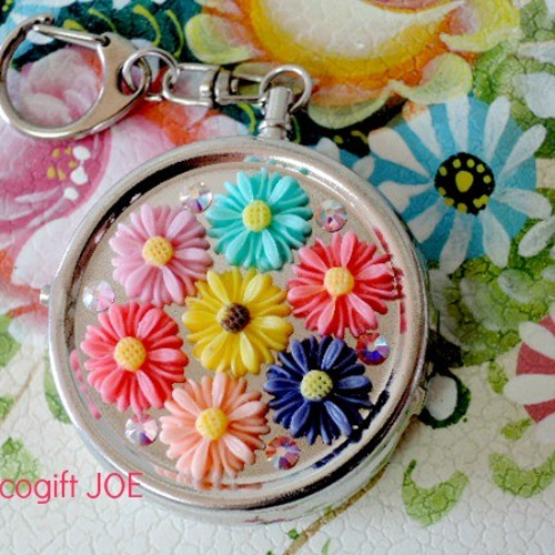 再販：大人可愛い携帯灰皿/スワロフスキーきらきら/クリスタルオーロラ