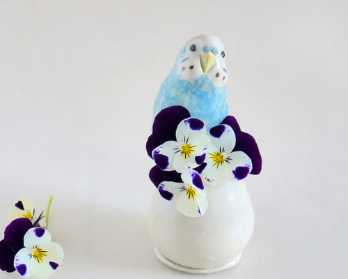 鳥の形の一輪挿し　オブジェ New！鳥さんの一輪挿し【桜文鳥・白文鳥・オカメインコルチノー