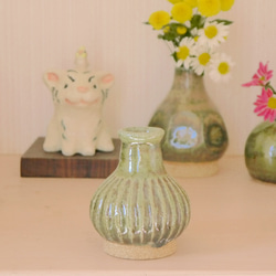 小花瓶「筱木織部」（陶瓷花瓶） 第7張的照片