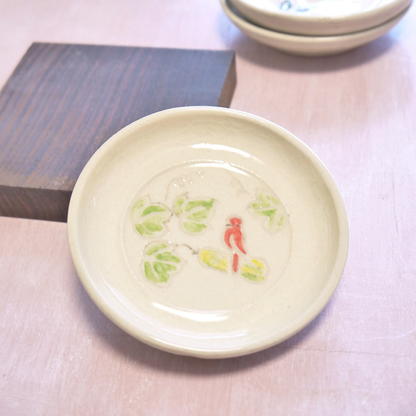 陶豆菜“南瓜和紅鳥” 第1張的照片