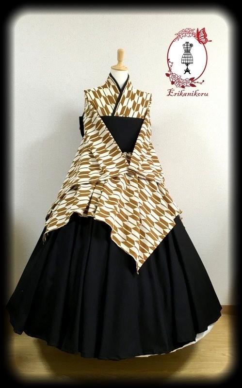 和ゴス　【矢絣-からし】