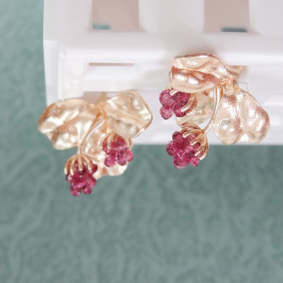 好一朵美麗的茉莉花耳環 Jasmine earrings 茉莉飾品 預購 第7張的照片