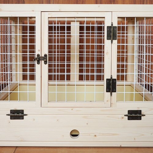 トレイ付きうさぎケージ モルモット、テグー、チンチラ等に おもちゃ