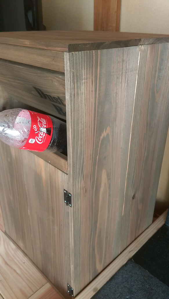 男前ダストボックス★ゴミ箱★パタパタ扉★大容量 