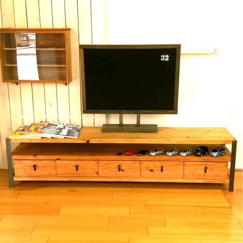 ライトウッド　引き出し付き 12/31まで！【美品】テレビ台