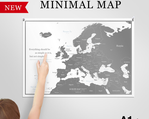 EUROPE ヨーロッパ 希少品 ポスター Amazon.co.jp: トライエックス ポスター ヨーロッパ地図 61×91.5