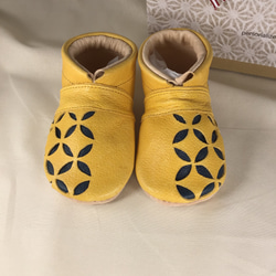 景泰藍嬰兒鞋人類環保皮革第一雙鞋11cm 12.5cm 13.5cm 15cm 第5張的照片