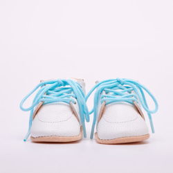 簡單的皮革名稱輸入 生日的嬰兒鞋 ♪ 真皮嬰兒鞋 1 歲生日慶祝的第一雙鞋 第4張的照片