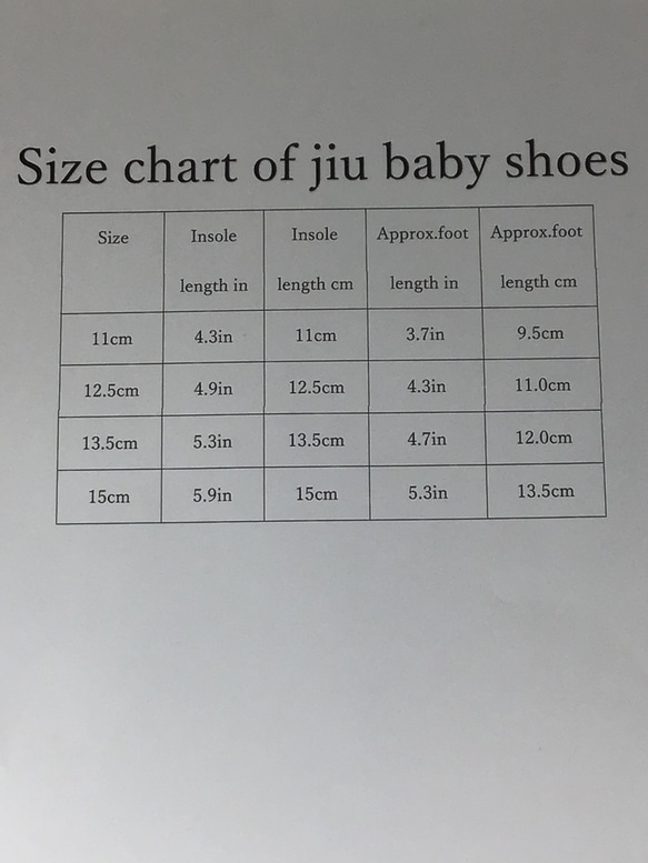 真皮嬰兒鞋，附名字 1 歲生日 訂製第一雙鞋 嬰兒禮物 第10張的照片