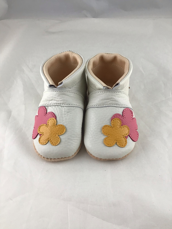 出産祝いに♪ お名前入り本革ベビーシューズ 1歳のお誕生日プレゼント 