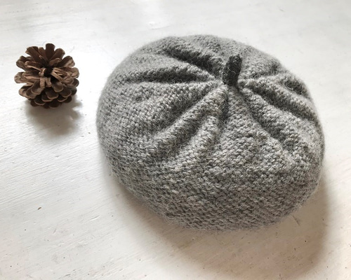 RBD M-CO. グレー ベレー帽 Sサイズ 249269f76777f812efeb8e9878a8d2