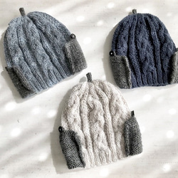 毛糸 帽子 のおすすめ人気通販｜Creema(クリーマ) 国内最大の