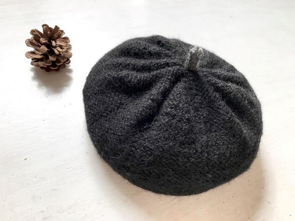 Bibiy MONIQUE BERETブラック ベレー帽 タグ付き BIBIY. MADE | MONIQUE BERET｜Bibiy.