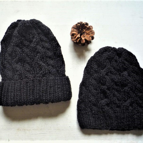 ニット帽子a[ブラック] ニット帽・ビーニー animato 通販 6232593