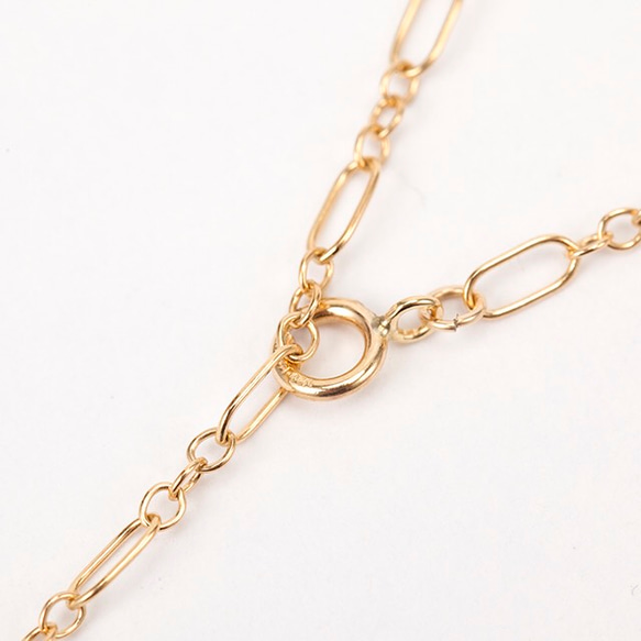 3way◇14kgf long chain necklace 【short & long】 4枚目の画像