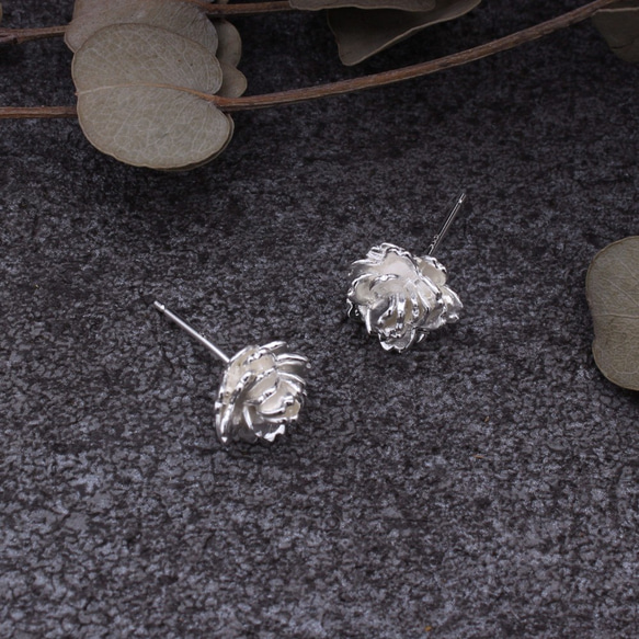 植物 櫻花 | 純銀耳環 針式款 第2張的照片