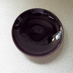 紫紺釉コーヒーカップ＆ソーサー 2枚目の画像