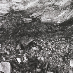 A4 美術照片 019 地球岩石啞光面板飾面單色黑白照片室內照片銷售郵購 第2張的照片