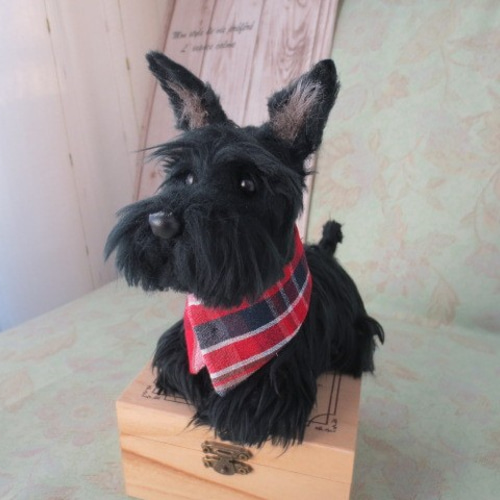 Scottie: スコティッシュテリア ぬいぐるみ ゆめの 通販