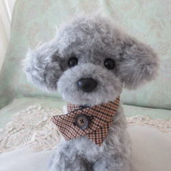 正規品♡トイプードルぬいぐるみ♡グレー テディプードル グレー | DOGBASE YOKOHAMA