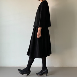 　chika　様専用ページ　黒フレアギャザースカートとジャケット 入学式    フォーマル セットアップ スーツ 5枚目の画像
