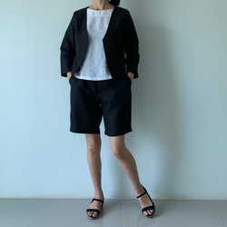 サマンサガール ハンドメイド リネンスカート ガウチョパンツ スカート風ガウチョパンツ スカーチョ リネン 麻 ハンドメイド