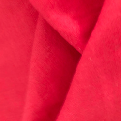 穏やかな赤 ブラウス リネン  麻 リボン ７部丈  秋冬 5枚目の画像
