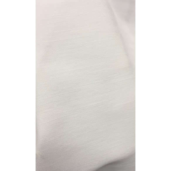 布追加 残り2点大人な白 サロペットパンツ    オールインワン コットンチノクロス   パンツ 7枚目の画像