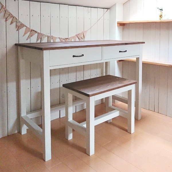 『Creema限定新春福袋〈松〉』 カラー・取手が選べる！ワークデスク & ベンチ 福袋