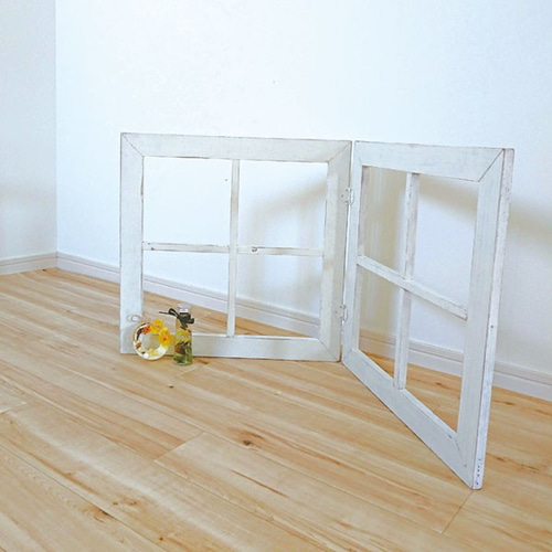 ウィンドウフレーム / 窓枠 / オブジェ / アンティーク ディスプレイ