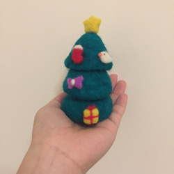 我的聖誕樹_動手裝飾羊毛氈聖誕樹+飾品組合(可客製化) 第8張的照片