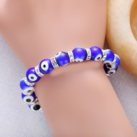 ナザールボンジュウ トルコ土産 青い目玉のお守り ガラス製 Nazar